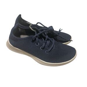 Allbirds Wool Runner Women's Size 7 Shoes Blue White Comfort Casual Sneakers